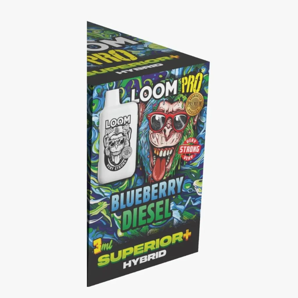 Blueberry Diesel – LOOM PRO 3ml Superior+ Hybrid disposable vape