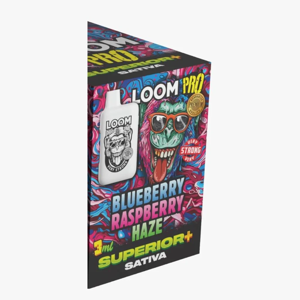 Blueberry Raspberry Haze – LOOM PRO 3ml Superior+ Sativa disposable vape