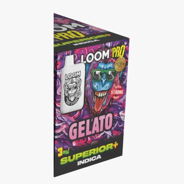 Gelato – LOOM PRO 3ml Superior+ Indica disposable vape