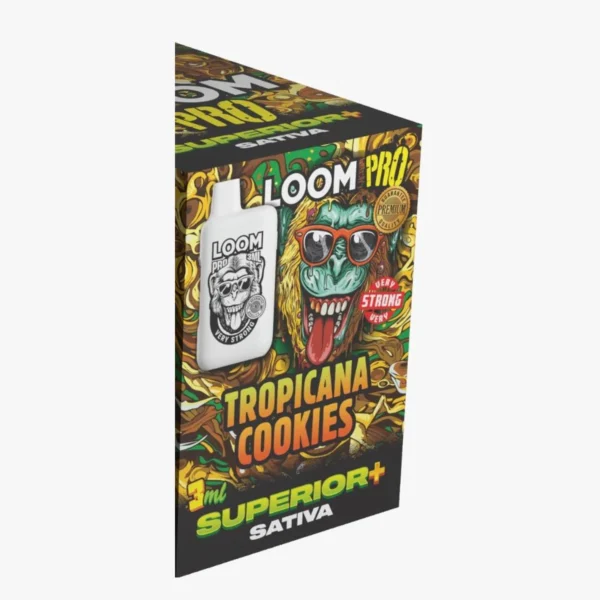 Tropicana Cookies – LOOM PRO 3ml Superior+ Sativa disposable vape